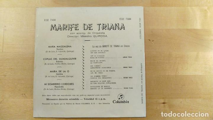 Discos de vinilo: Marif&eacute; De Triana &ndash; Maria Magdalena - Foto 4