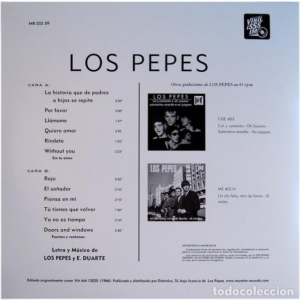 Discos de vinilo: Los Pepes - Los Pepes - Foto 2