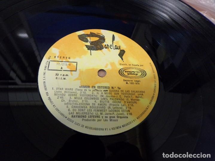 Discos de vinilo: lp - raymond lefevre - amor en estereo n&ordm; 1 - Foto 4