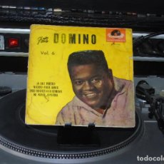 Discos de vinilo: FATS DOMINO -- VOL. 6 -- A QUE PRECIO & MI NOVIA JOSEFINA +2 -- AÑO 1961 ----VINILO EX FUNDA( VG). Lote 262931610