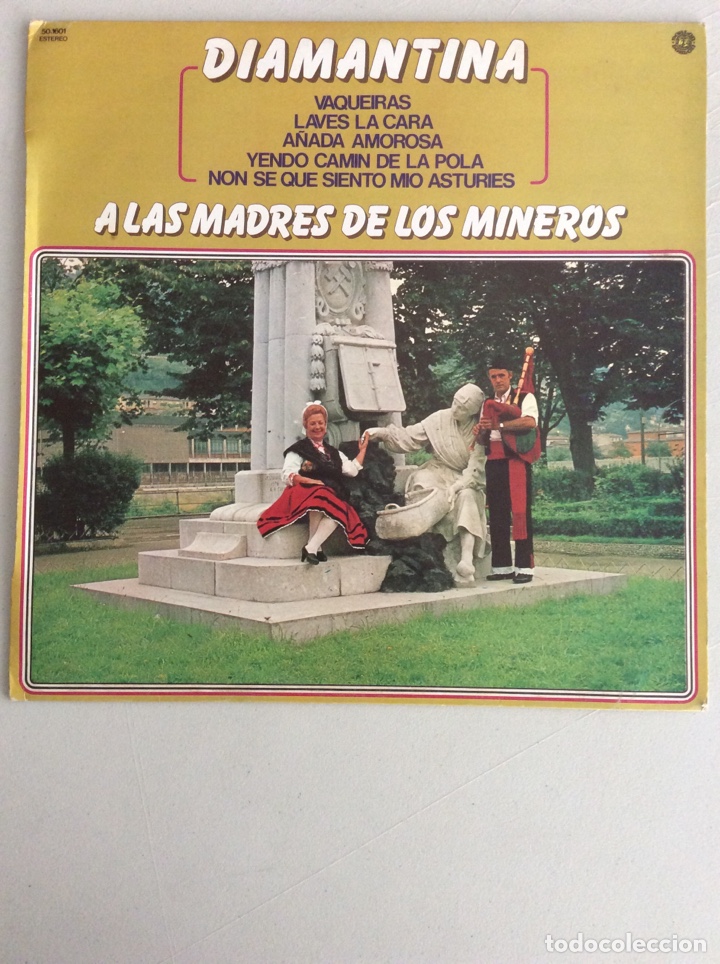 Dischi in vinile: Diamantina. A las madres de los mineros. Vaqueiras.