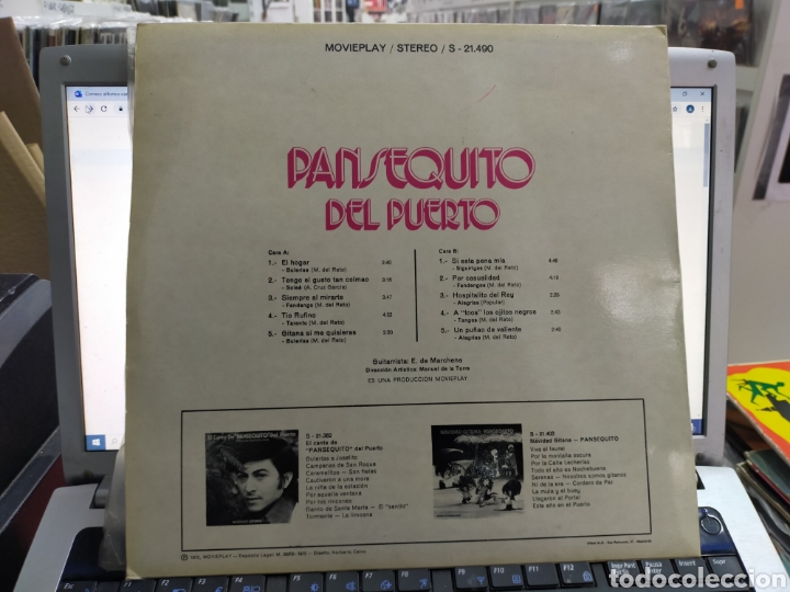 Discos de vinilo: Pansequito del puerto LP 1972 - Foto 2