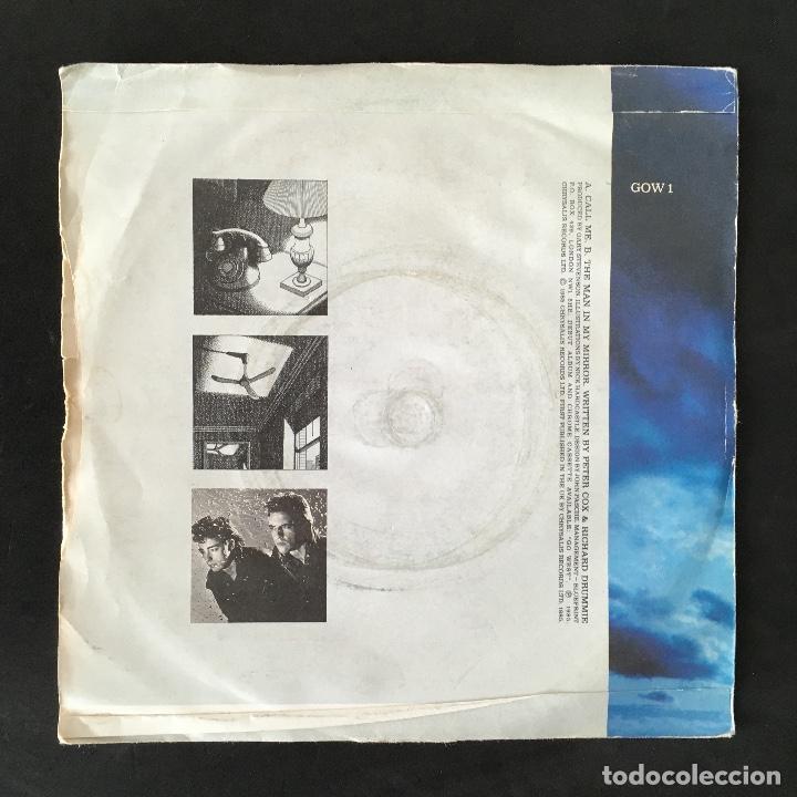 Discos de vinilo: VINILO SINGLE - GO WEST - CALL ME - GOW1 1985 CHRYSALIS - Foto 2