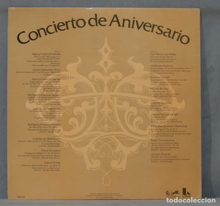 Discos de vinilo: 2 LP. CONCIERTO DE ANIVERSARIO - Foto 2
