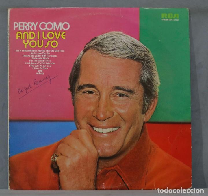 Discos de vinilo: LP. Perry Como. And I Love You So - Foto 1