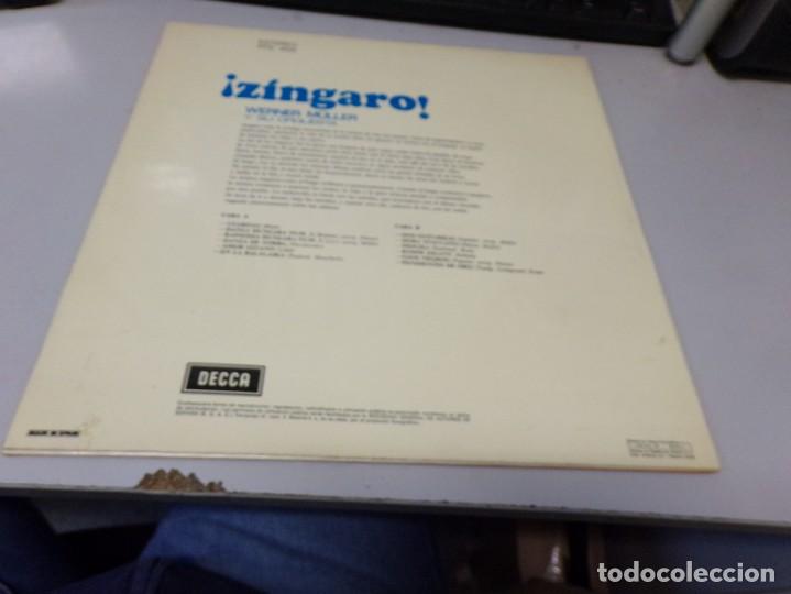 Discos de vinilo: DISCO WERNER M&Uuml;LLER Y SU ORQUESTA. &iexcl;ZINGARO! DECCA - Foto 7
