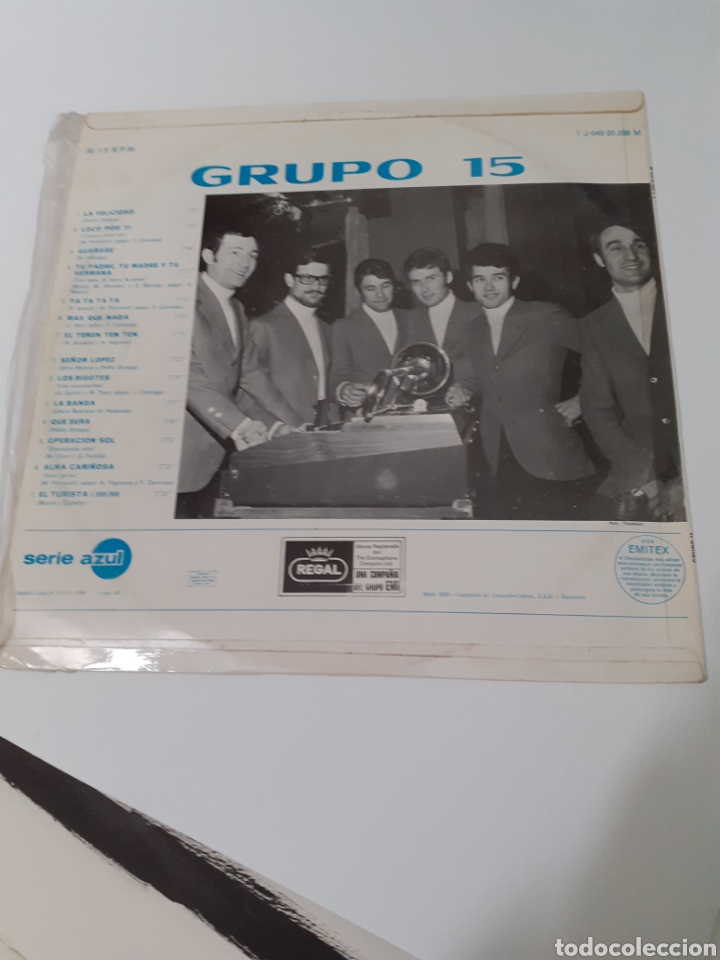 Discos de vinilo: Grupo 15. En Mallorca. - Foto 2