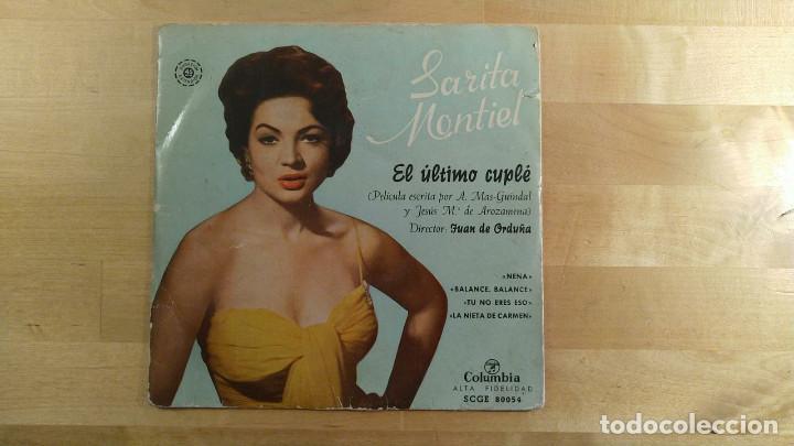 Discos de vinilo: Sara Montiel - Nena + 3 - Foto 1