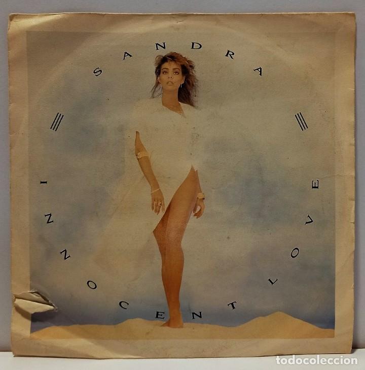 Discos de vinilo: SANDRA - INNOCENT LOVE / INNOCENT THEME. VINILO 7 (Single). CCM1 - Foto 1