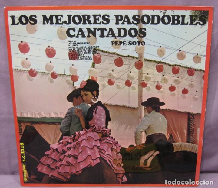 Discos de vinilo: Discos PASODOBLE, 1 LP y 3 Singles. - Foto 2