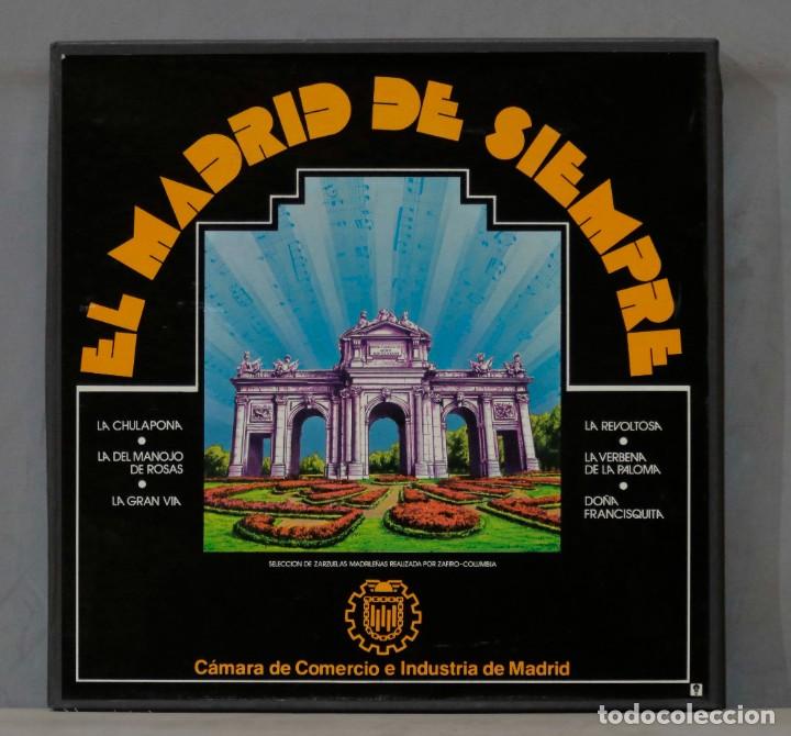 Discos de vinilo: CAJA LP. EL MADRID DE SIEMPRE - Foto 1