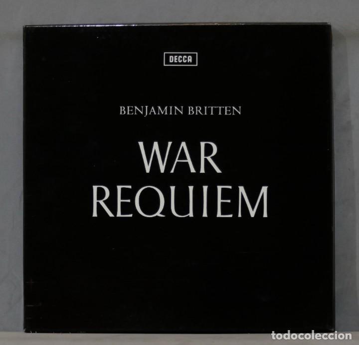 Discos de vinilo: CAJA LP. Benjamin Britten. War Requiem - Foto 1