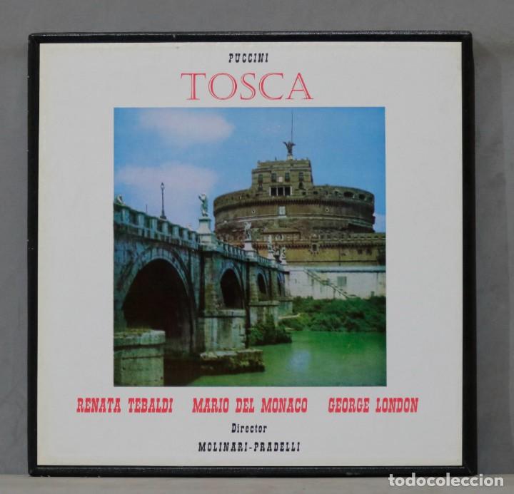 Discos de vinilo: CAJA LP. Molinari-Pradelli. Tosca. PUCCINI - Foto 1