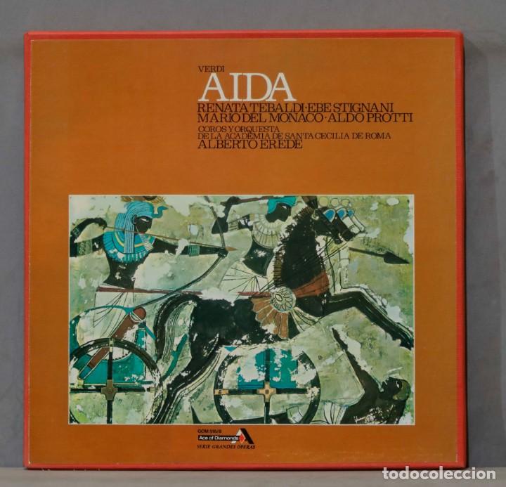 Discos de vinilo: CAJA LP. Erede. Aida. VERDI - Foto 1