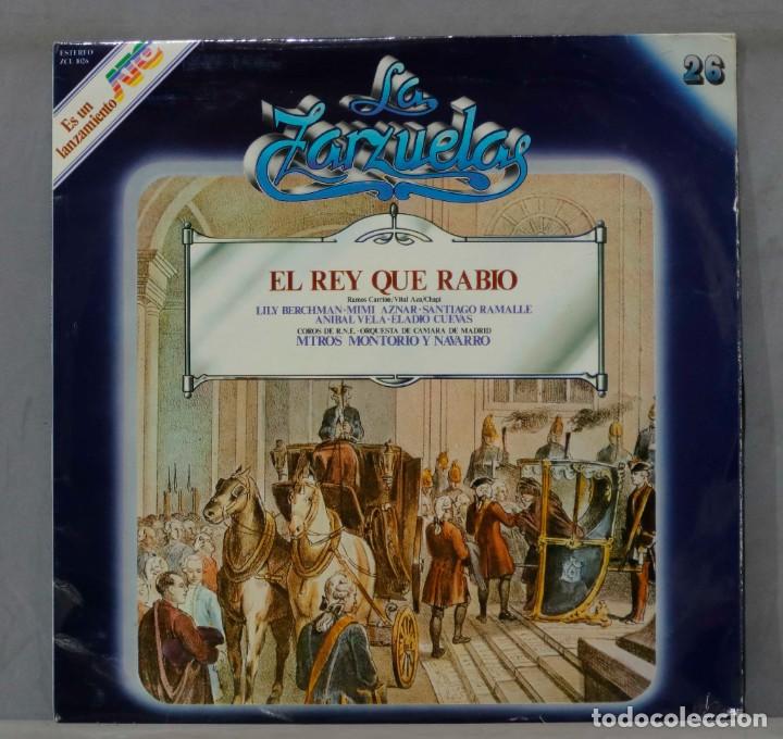 Discos de vinilo: LP. EL REY QUE RABIO. LA ZARZUELA. 26 - Foto 1