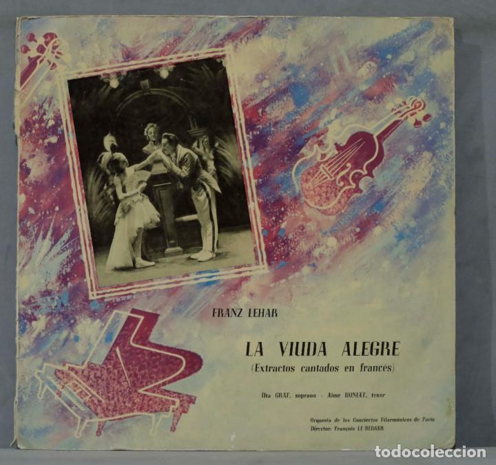 Discos de vinilo: LP. LA VIUDA ALEGRE. FRANZ LEHAR - Foto 1