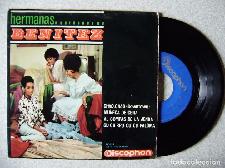 Dischi in vinile: HERMANAS BENITEZ.CHAO,CHAO-MU&Ntilde;ECA DE CERA + 2