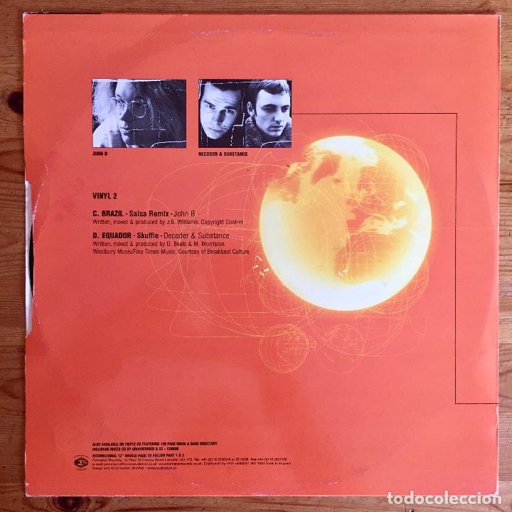 Discos de vinilo: JOHN B. / DECODER & SUBSTANCE : SALSA REMIX / SKUFFLE [FORMATION - UK 1999] 12&rdquo; - Foto 2