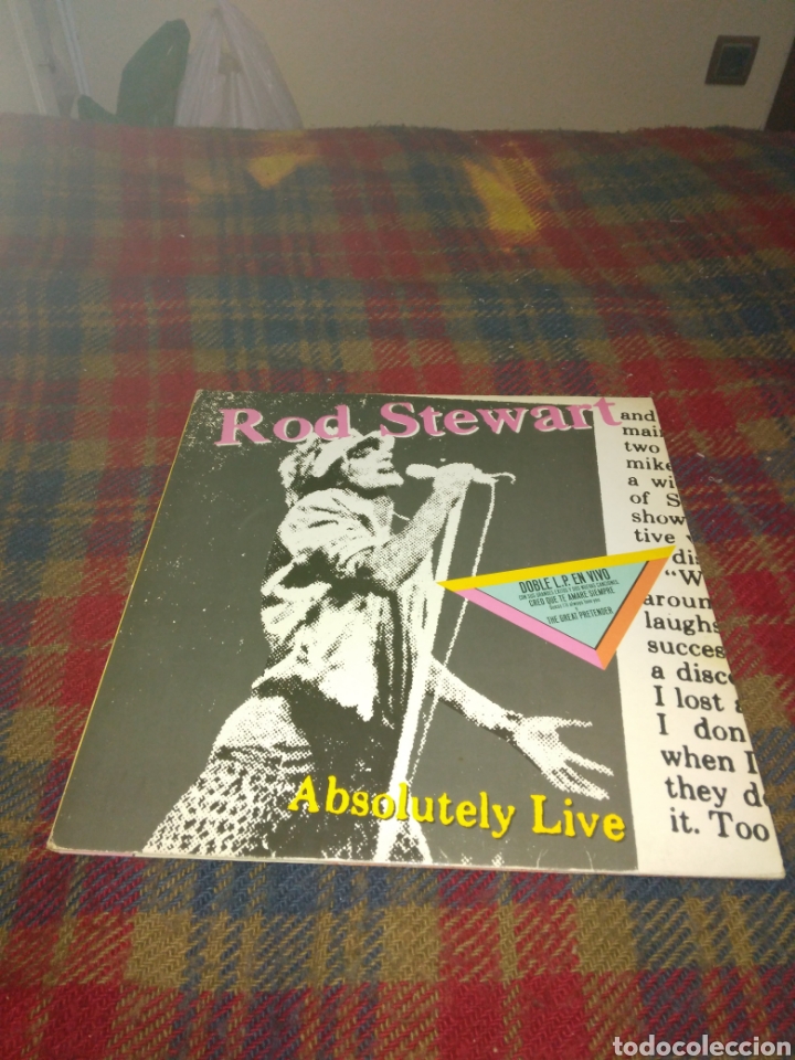 Discos de vinilo: Rodrigo Stewart, Absolutely live, doble - Foto 1