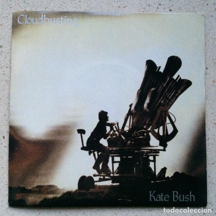 Discos de vinilo: Kate Bush &lrm;&ndash; Cloudbusting / Burning Bridge , UK 1985 EMI - Foto 1