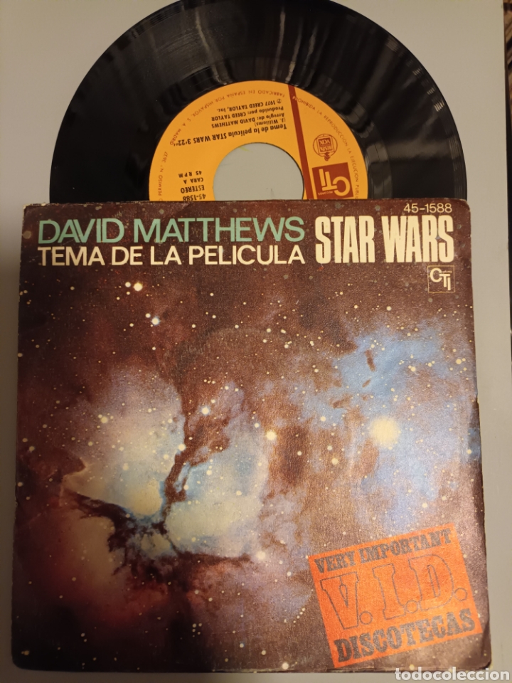 Discos de vinilo: David matthews- Star Wars - Foto 1