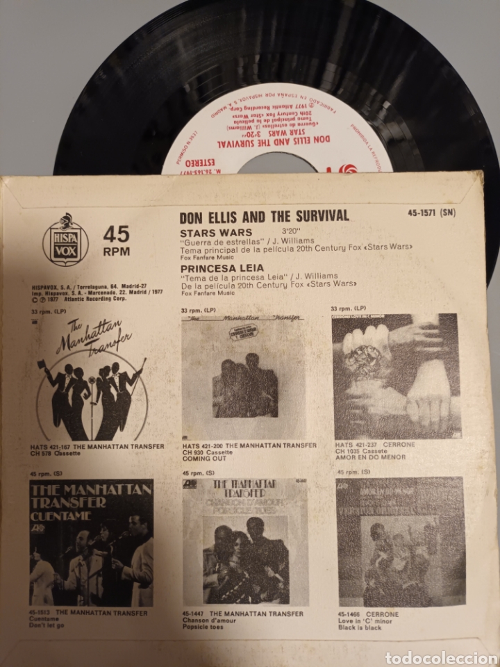 Discos de vinilo: Don ellis - star wars - Foto 2