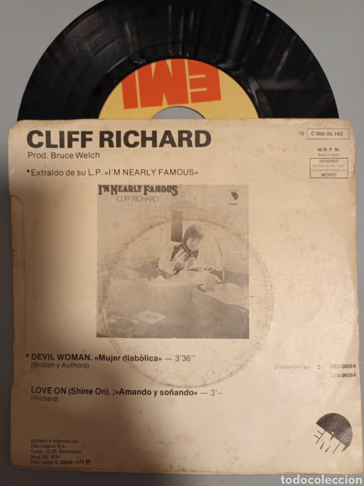 Discos de vinilo: Cliff richard - Foto 2