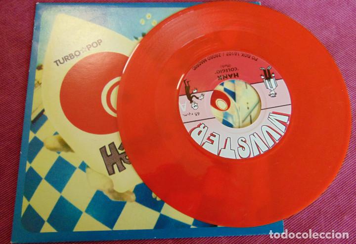 Discos de vinilo: HANK - COLEGIO - SINGLE 1995 VINILO ROJO - Foto 1