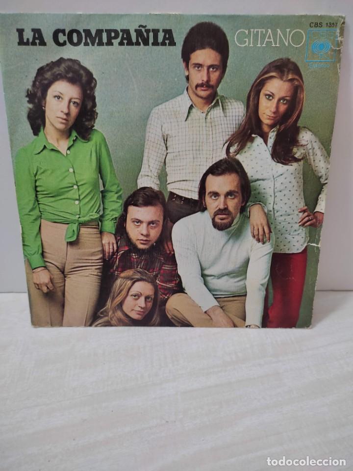 Disques de vinyle: SINGLE, LA COMPA&Ntilde;IA. GITANO, DO&Ntilde;A ASUNCION. RF-926