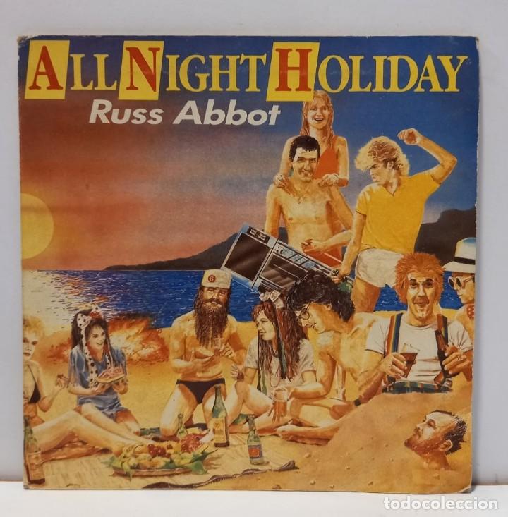 Vinyl records: RUSS ABBOT - ALL NIGHT HOLIDAY / AN ODE TO A SPOUSE. VINILO 7'' (Single). CCM1