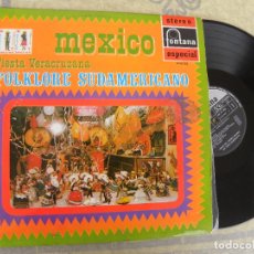 Discos de vinilo: CONJUNTO TIERRA BLANCA DE CHICO BARCELATA -FIESTA VERACRUZANA -LP 1970 -BUEN ESTADO. Lote 322326678