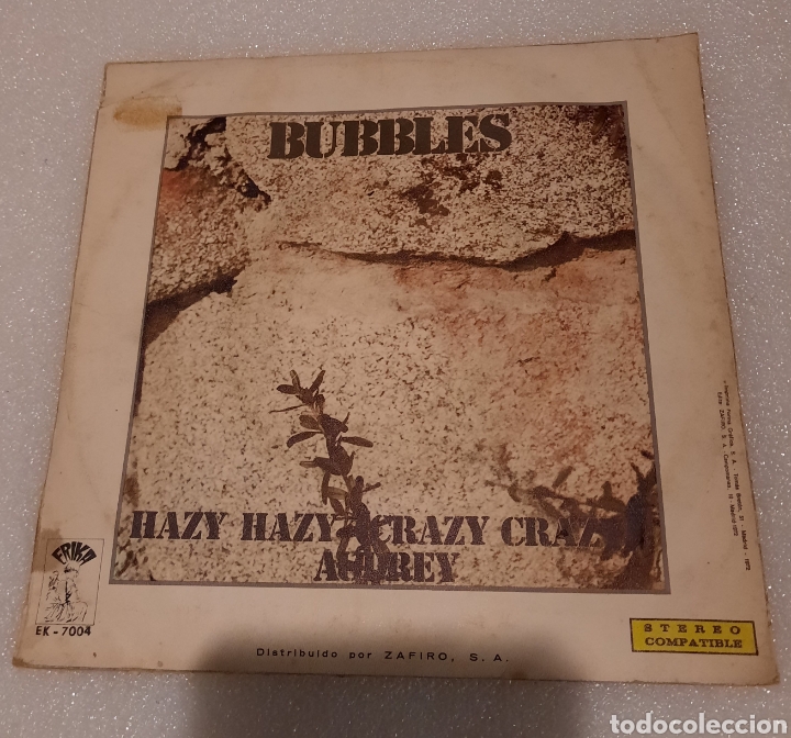 Discos de vinilo: Bubbles - Hazy Hazy ( Crazy Crazy ) - Foto 2