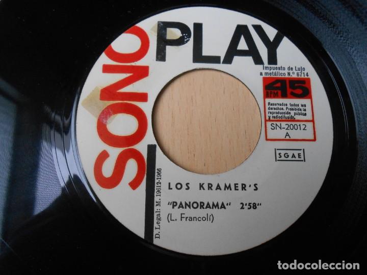 Discos de vinilo: KRAMER&acute;S, LOS, SG, PANORAMA + 1, A&Ntilde;O 1966 - Foto 3