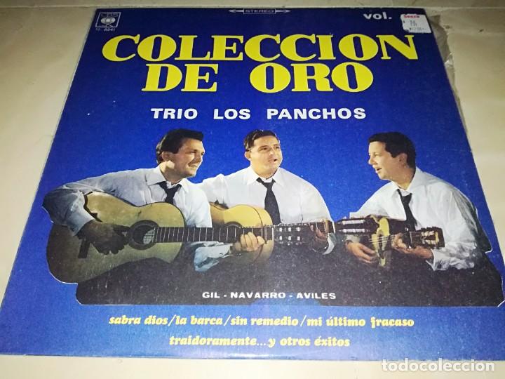 Disques de vinyle: COLECCION DE ORO-TRIO LOS PANCHOS-MUY RARO