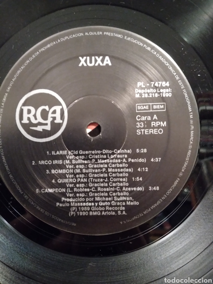 Discos de vinilo: XUXA &rdquo;XUXA&rdquo;ES.90..... - Foto 3