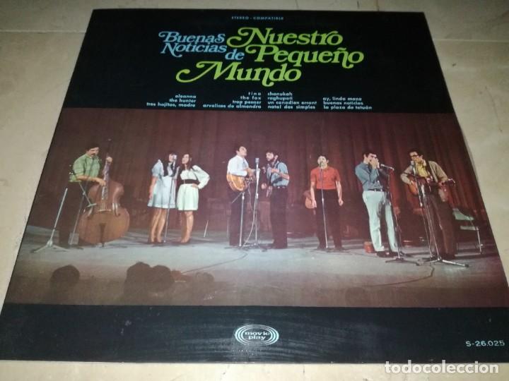 Disques de vinyle: BUENAS NOTICIAS DE NUESTRO PEQUE&Ntilde;O MUNDO-GATEFOLD-ORIGINAL A&Ntilde;O 1969