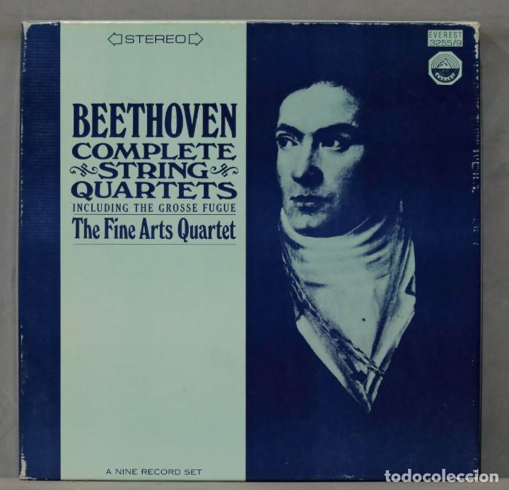 Discos de vinilo: LP. BEETHOVEN. String Quartets Complete. FINE ARTS QUARTET - Foto 1