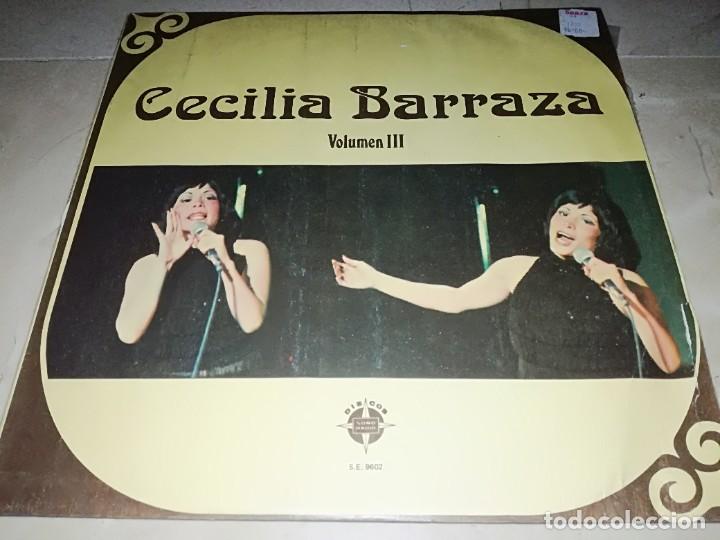 Disques de vinyle: CECILIA BARRAZA-VOLUMEN III-RARO