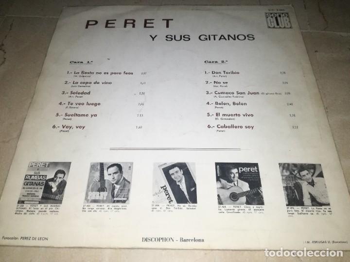 Discos de vinilo: PERET Y SUS GITANOS-ORIGINAL A&Ntilde;O 1967 - Foto 2