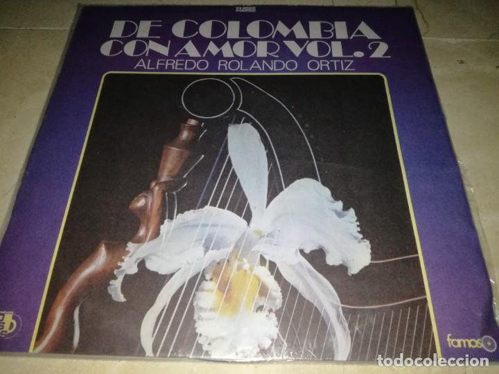 Disques de vinyle: ALFREDO ROLANDO ORTIZ-DE COLOMBIA CON AMOR VOL 2