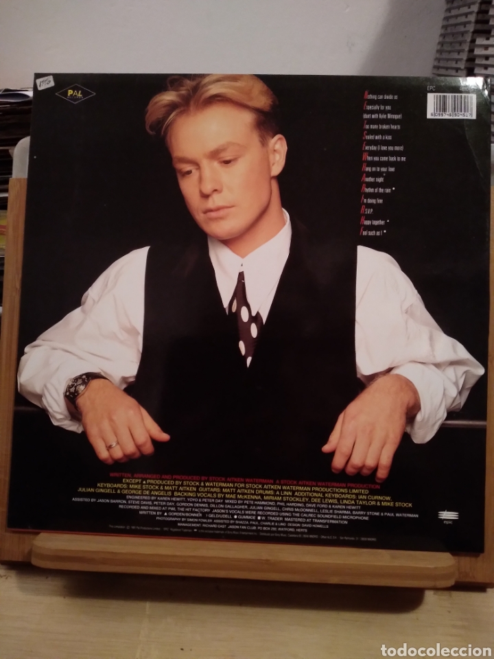 Discos de vinilo: JASON DONOVAN &rdquo;GREATEST HITS&rdquo; ES.91 - Foto 2