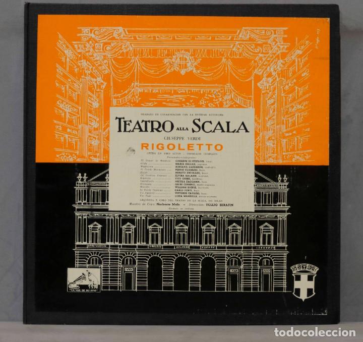 Discos de vinilo: CAJA LP. Giuseppe Verdi. Rigoletto - Foto 1