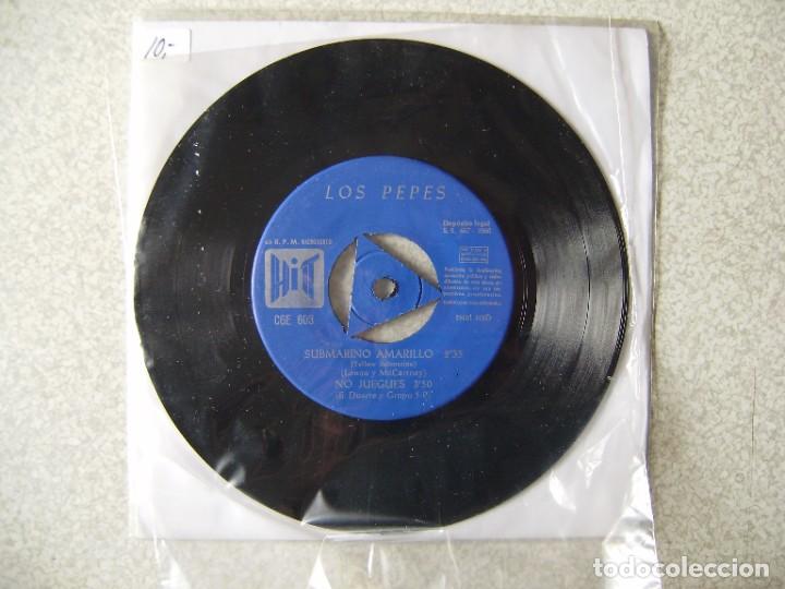 Discos de vinilo: LOS PEPES.SUBMARINO AMARILLO + 3 - Foto 1