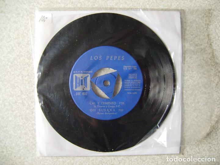 Discos de vinilo: LOS PEPES.SUBMARINO AMARILLO + 3 - Foto 2