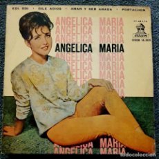 Disques de vinyle: ANGELICA MARIA - EP SPAIN 1963 - FORTACHON // EDI, EDI (CHICA YE-YE MEXICANA) - RARO. Lote 322457073