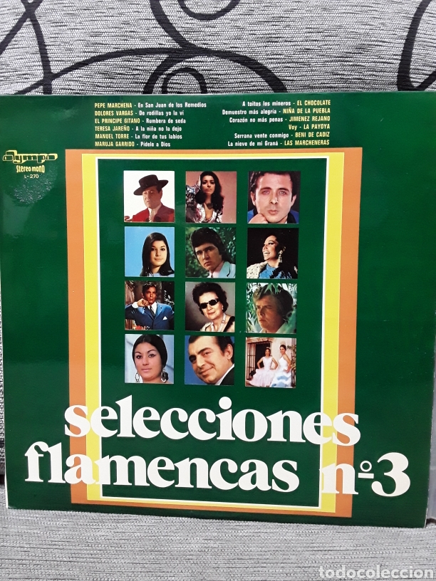 Discos de vinilo: Selecciones Flamencas n.&ordm; 3 - Foto 1