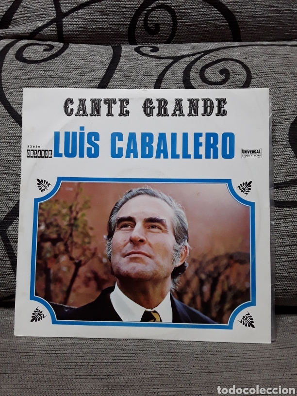 Discos de vinilo: Luis Caballero &lrm;&ndash; Cante Grande (10&rdquo;) - Foto 1