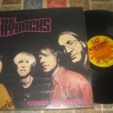 Discos de vinilo: THE PAYBACKS ‎– HARDER AND HARDER (GET HIP ‎– GH-1121CV 2004 )+ POSTER GIGANTE LIMITED EDITION, USA. Lote 322479763