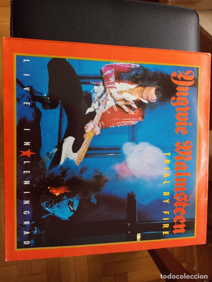 yngwie malmsteen. lp. trial by fire live in le Buy LP vinyl