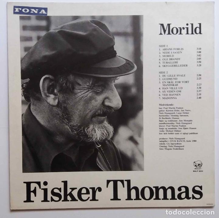 Discos de vinilo: FISKER THOMAS, MORILD. LP NORUEGA A&Ntilde;O 1980 - Foto 2